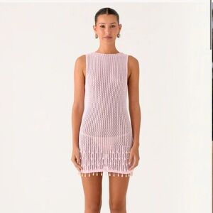 Peppermayo Pink beaded dress